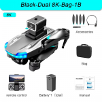 2025 Uus LYZRC S138 Droon 4K HD ESC Kahekordne Kaamera Lai Nurk Takistuste V&auml;ltimine Optiline Vool &Otilde;hufotograafia Harjadeta RC Kopter M&auml;nguasi 1 Battery hall