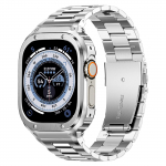 3-&uuml;hes rihm ja kaitse&uuml;mbris Apple Watch S3-S8 jaoks (41/44/45/49mm) 45mm