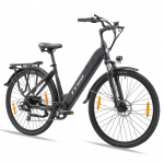 T&auml;iskasvanute elektriratas TTGO HZ-28ST 250W mootor 36V20Ah aku Maksimaalne kiirus 25km/h Maksimaalne s&otilde;iduulatus 80-120km Shimano 7 k&auml;iku Linnas&otilde;idu e-ratas must
