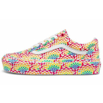 Vans Old Skool Platvormi uhkusega meeste tossud Mitmev&auml;rvilised Mitme T&otilde;eline-Valge VN0A3B3U3WJ 42