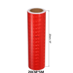 2,5cm/5m/10cm/15cm/20cm*5M Punane Helkiv T&auml;ht Reflective Sticker Veekindel Tugeva Liimiga Ohutusm&auml;rgis Helkurteip Autole