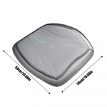 Geelist istepadi auto juhiistmele, geelist tagumiku padi, jahutav istmepadi, geelist juhiistme jahutusmatt, hingav suvine juhiiste hall v&auml;rv