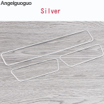 3PCS AC Outlet Trim Air Outlet Frame Stickers Covers For BMW 3 series E90 2005-2012 ( red, silver h&otilde;be