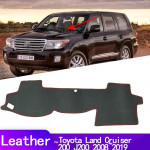 PU-nahast armatuurlaua kattematt Vaiba autode kujundamise tarvikud Toyota Land Cruiser 200 J200 jaoks Left Hand Drive