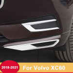 Volvo XC60 2018 auto keredetektori ABS kroomviimistlusega auto esiudutulede katte lambi raami kleebis A