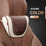 Napa leather Car Seat Rest Cushion Headrest Car Neck Pillows For Mercedes Benz Maybach S-Class headrest car accessories H