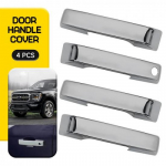 Fit F450 F550 -24 ford Duty Super Door Handle Chrome Cover W/o Smartkey Hole