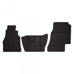 Dywaniki samochodowe gumowe do: Mercedes Sprinter I dostawczy (1995-2006) - czarne, dopasowane