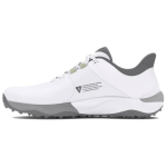Under Armour Drive Pro Naastudeta Golf Lai 'White Metallic Gun Metal' Tossud 3026921-100 43 valge