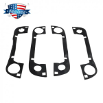 Exterior Door Handle Gasket x4 for BMW E36 3-Series E34 5-Series E32 7-Serie black