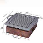 Suitsuvaba kaasaskantav BBQ-grill Korea Jaapani grillgrill s&ouml;ega BBQ-ahi alkoholipliit Kodumajapidamises kasutatavad mittenakkuvad toiduvalmistamise t&ouml;&ouml;riistad