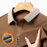 Pehme paksendatud mitmev&auml;rviline pikkade varrukatega polos&auml;rk XXXXXL