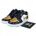 Air Jordan Air Jordan 1 Low ALT SE BP Gold Toe DZ6318-071 EU 35 metallist kuldset v&auml;rvi/must