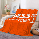 Aperols Spritz Flanell-tekk Soe Ja Pehme Sobib Magamistuppa Elutuppa Diivanvoodi Kontorisse Reisimiseks Telkimiseks 30x40in