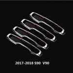 car accessories for volvo XC60 xc90 S90 V90 2018-2025 2024 door handle decorative stickers modified outside door handle stickers 2017-2022 S90 V90