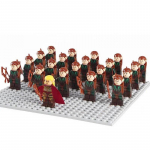 21 tk/partii Taani Rauajalad Eomer Rohani S&otilde;dalane vs Uruk-hai Armee Figuurid Kilbi, M&otilde;&otilde;ga, Ambude, Odadega Ehitusklotsid M&auml;nguasjad Lastele