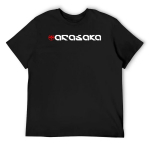 Arasaka logo koos tekstiga, Arasaka Corporation logo, Cyberpunk T-s&auml;rk oversized armsad topid meestele graafilised t-s&auml;rgid S mitmev&auml;rviline