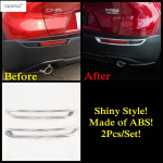 Mazda CX-30 jaoks - 2025 Auto Esiosa Tagumine Udutule Dekoratiivne Valgusriba Kulmukaas Sisekate ABS Kroom S&uuml;sinikkiud Tarvikud Rear Fog Lamp-A