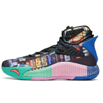 Anta KT5 High top Basketball Shoes Men's Black 112031101-1 40