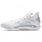 ANTA Shock Wave 5 Basketball Shoes Men's Low top Anta White Silver 112541106R-2 44.5