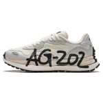 Anta Wear resistant And Waterproof Low top Running Shoes Men's White Gray Black 112415580A-1 40.5