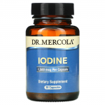 dr. Mercola, Jood, 1500 mcg, 30 kapslit (1500 mcg kapsli kohta)