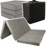 Kokkupandav kaheinimese madrats - Pestav kate - 195cm x 120cm x 7cm - Hall