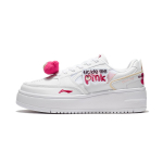 Disney X Li Ning Cheese Skateboard Shoes Women's Low top White AGCT382-1 40 white