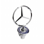 C200 E200 Mercedes Benzi T&auml;hega Kapotile - Embleem Auto Kapoti Esiosa Kroomitud Logo Kapoti T&auml;his Benz C E S Klassi W204 W205 W212 jaoks