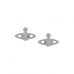 Vivienne Westwood Mini Bas Relief K&otilde;rvar&otilde;ngad Klassikaline Saturni Kristall Reliefiga K&otilde;rvar&otilde;ngad Naiste K&otilde;rvar&otilde;ngad Messing 6202003302P116P116 Box
