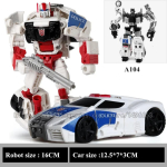 Haizhixing 5-&uuml;hes Transformeeruv Robootika Auto M&auml;nguasjad Anime Devastator Lennuk Tank Mudel KO Poiste Veoauto Kollektsioon Laps T&auml;iskasvanu Kingitus gray