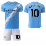 2025-26 Man City kodus&auml;rk #9 Haaland #17 De Bruyne Jalgpallis&auml;rgid XXL