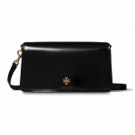 Tory Burch Emerson Logo Eemaldatava &Otilde;larihmaga Crossbody Minikott Naiste kotid Must 157730-001 Basic Set (Bag+Dust Bag)