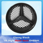 Auto esiv&otilde;re embleem T&auml;he m&auml;rk 3D Peegel OE stiil Tasane pind Mercedes Benz W245 W204 X204 B180 B200 B250 C280 C300 C350 jaoks