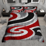 Tekk Homewish Kaasaegne Geomeetriline 2 tk/3 tk Moodne Abstraktne Voodipesu V&auml;rviline Triibuline Joonega Voodikomplekt Comforter (quilt)-EU Single(135*200cm)3pcs