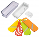 Shimomura Kougyou T&auml;is K&ouml;&ouml;givilja K&ouml;&ouml;giviljak&uuml;psetuskomplekt Valmistatud Saadaval ja 235 x 85 x 85mm FV-641, Tsubame-Sanjo, Niigata, Kollane, Oranž, Punane,