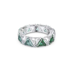 Swarovski Ortyx Kokteilitiiger Kolmnurkne L&otilde;ige Roodiumiga Pinnatud Tsirkooniumiga S&otilde;rmus Naiste s&otilde;rmus H&otilde;be 5600760 Shopping Bag,55