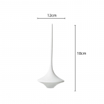 Metallist K&auml;sit&ouml;&ouml; Geomeetriline Pikk Varras &Uuml;lemine keerlev tiir Ringlus Metallist K&auml;sit&ouml;&ouml; Dekoratiivsed Figuriinid Kodu Kaunistamise Tarvikud