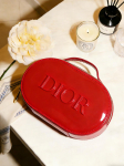 Dior punane lakknahast meigikott punane