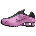 Nike Shox R4 Mugavad Hingavad Tagasil&ouml;&ouml;giga Jooksusaapad Naiste toss Must Lilla AR3565-014 40 pink