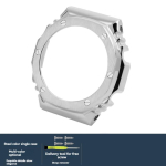 GA2100 metallkorpus rihm Casio G-SHOCK ga2100 GA2110 GA-B2100 jaoks roostevabast terasest Kella rihm Muudatused tahke Bezel Tarvikud For GA2100 or GA2110 white
