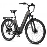 TTGO C7 SE Elektrijalgratas, 36V 18AH Pika S&otilde;iduulatusega E-jalgratas Bafang Keskmootoriga, Shimano 9-k&auml;iguline hall