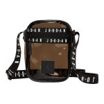 Jordan pooll&auml;bipaistev kirjalogo pol&uuml;uretaanist telefoni kott &otilde;lakott crossbody kott tavaline unisex kotid must DA5077-010 Black