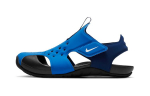 Nike Sunray Protect 2 libisemiskindlad ja hingavad laste sandaalid Sinine Must Lapsed Vanuses 3-7 Aastat 943826-403 29.5