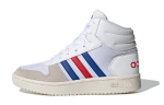 Adidas Neo Hoops 2.0 Mid K Kulumiskindel Hingav Keskmise s&auml;&auml;rega Vintage Korvpallijalatsid Valge Laste FW9121 35.5