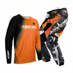 motokrossi riietekomplekt lastele Noorte s&auml;rgi ja p&uuml;kste komplektid laps roheline Mootorratta must 3 4 5 6 7 8 9 10 aastat Maastikus&otilde;idu &uuml;likond sinine oranž Enduro kross poiss t&uuml;druk L-24