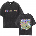 Pestud Vintage System of A Down Chop Suey T-s&auml;rk Meeste Naiste Retro Rock &Uuml;lem&otilde;&otilde;tmeline T-s&auml;rk s Alternatiivne Metall Merch T-s&auml;rgid M