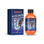 Valamu ja vannitoa torude ummistuste eemaldaja, 100 ml Kiiretoimeline kanalisatsiooni avaja Vedel juuste, rasva ja kareda vee setete jaoks 100ml boxed blue