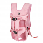 Lemmikloomakandja seljakott koertele kassidele Paksustatud k&auml;snaga Lemmiklooma esiosa Koerakandja seljakotid Kaasaskantav kutsude transport Koerakotid (Bright Pink,S) s&auml;rav roosa v&auml;rv