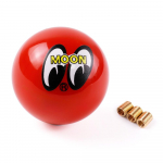 MOONEYES &uuml;mmargune pallikujuline auto k&auml;igukangi nupp k&auml;igukangi hoova pea MOON Red